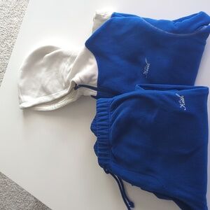 Kith Blue and White Joggers Relaxed Fit Sweatpants & Hoodie